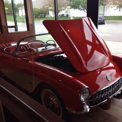 McDonald's - Corvette on display at this McD.