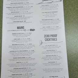 Menu Menu