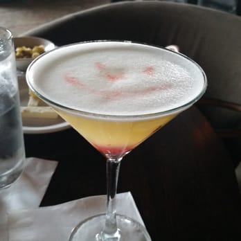 Scotty's On Sheridan - Happy Face Off the Rails martini. - New American Near Me - Highwood, Illinois Scotty's On Sheridan - Happy Face Off the Rails martini. - New American Near Me - Highwood, Illinois