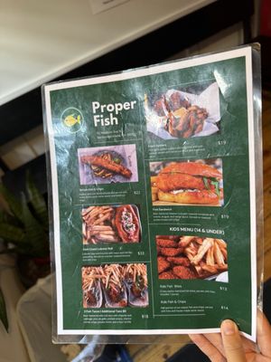 Menu photo 3 Proper Fish Bainbridge Island, WA Menu photo 3 Proper Fish Bainbridge Island, WA
