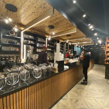 Qahwah House - Tea kettles at counter - Coffee & Tea Near Me - Queens, New York Qahwah House - Tea kettles at counter - Coffee & Tea Near Me - Queens, New York