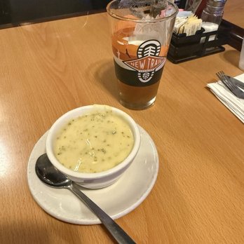 Ott House - Broccoli and cheddar soup with a draft IPA - Pubs Near Me - Emmitsburg, Maryland Ott House - Broccoli and cheddar soup with a draft IPA - Pubs Near Me - Emmitsburg, Maryland