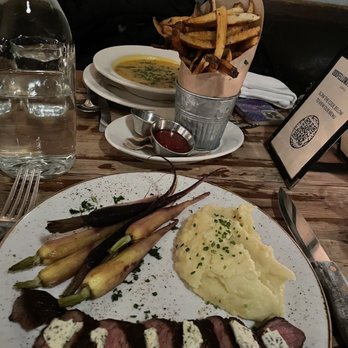 Oddfellows Cafe & Bar - Steak, fries, soup - Breakfast & Brunch Near Me - Seattle, Washington Oddfellows Cafe & Bar - Steak, fries, soup - Breakfast & Brunch Near Me - Seattle, Washington