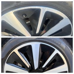 AJ Wheel Repair- - Before and after