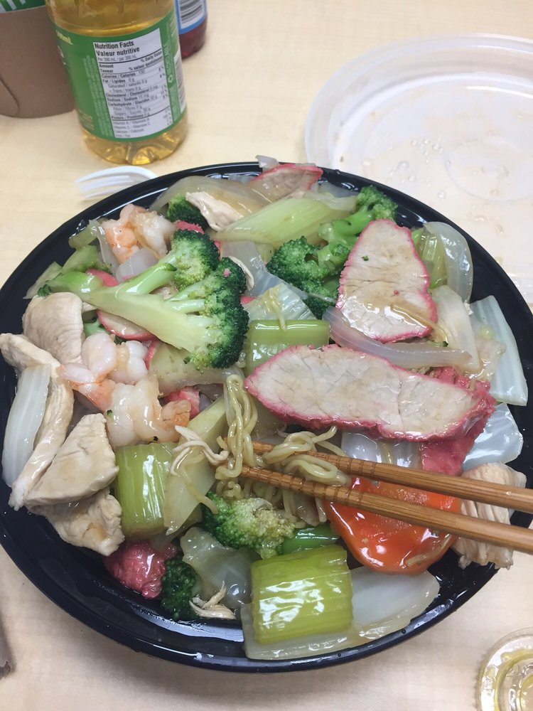 CHINESE BUFFET NUTRITION FACTS visual data 6