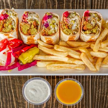 Mr Shawarma - Falafel Wrap Combo - Mediterranean Near Me - El Cajon, California Mr Shawarma - Falafel Wrap Combo - Mediterranean Near Me - El Cajon, California