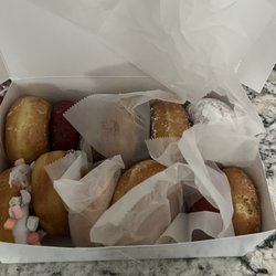 Camellia City Deaux-Nuts - I got a dozen. My favorite had to be the glaze and chocolate sprinkles but they were all delicious