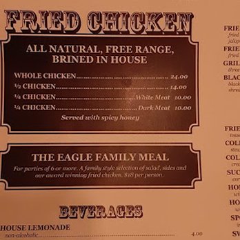 The Eagle OTR - menu - American Near Me - Cincinnati, Ohio The Eagle OTR - menu - American Near Me - Cincinnati, Ohio