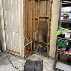 R&R restoration services - Water heater leaked we came out removed and dried walls and spray for mold
