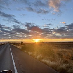 Chevron - Truckin through Arizona this BEAUTIFUL morning. Keep on Truckin'