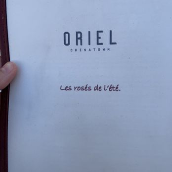 Oriel Chinatown - Wine Menu - French Near Me - Los Angeles, California Oriel Chinatown - Wine Menu - French Near Me - Los Angeles, California