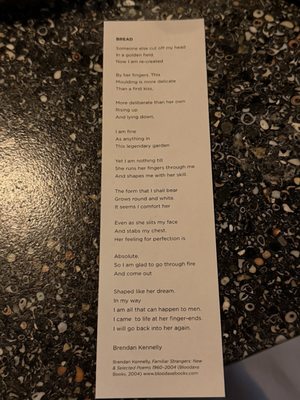 Menu photo 1 Aniar Galway, G