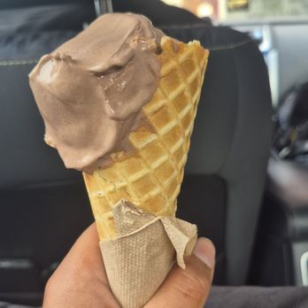 MacKay's Ice Cream - My chocolate ice cream scoop that broke my cone. - Ice Cream & Frozen Yogurt Near Me - Cochrane, Alberta