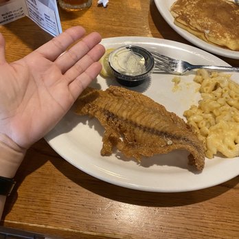 Cracker Barrel Old Country Store - Fried fish entree - Southern Near Me - Rosenberg, Texas