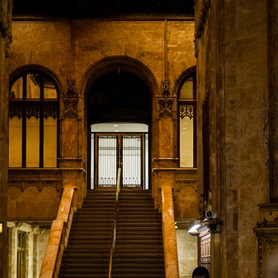 The Woolworth Building by null