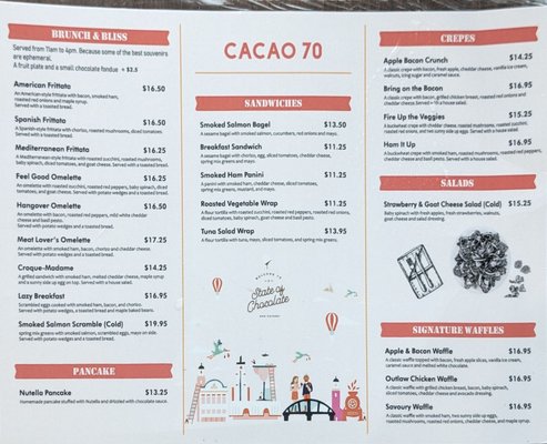 Menu photo 3 Cacao 70 Ottawa, ON Menu photo 3 Cacao 70 Ottawa, ON