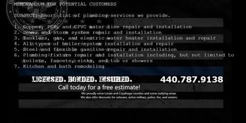 Slide of Semper Fi Plumbing