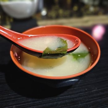 River Japanese Cuisine - Miso Soup - Japanese Near Me - Flushing, New York River Japanese Cuisine - Miso Soup - Japanese Near Me - Flushing, New York