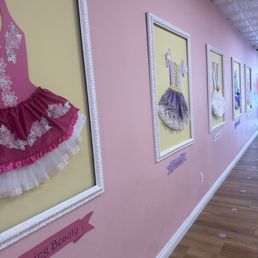 Ballet dresses on the wall is a vibe Ballet dresses on the wall is a vibe