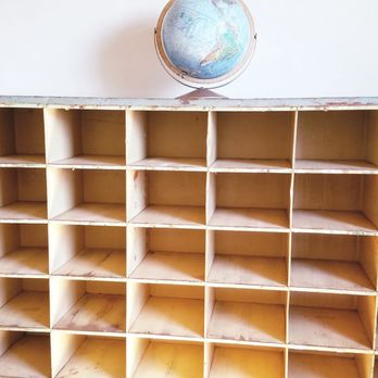 Ballard Reuse - Our latest find. A giant USPS shelf. Super heavy duty. Going to be great for organizing my art supplies! My cat apparently likes it too. - Hardware Stores Near Me - Seattle, Washington