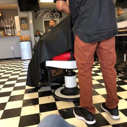Dad getting his hair cut while visiting Washington. Clean friendly barber shop. Nard did a awesome with both my dad and teenage son. Dad getting his hair cut while visiting Washington. Clean friendly barber shop. Nard did a awesome with both my dad and teenage son.