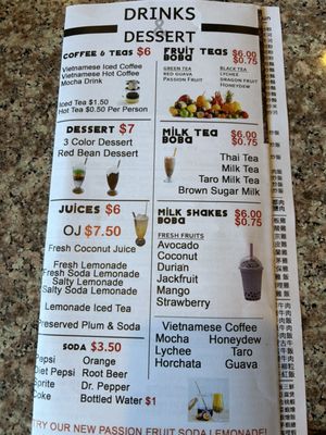 Menu photo 3 Pho Xe Lua Sacramento, CA