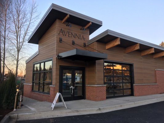 Photo of Avennia - Woodinville, WA, US. the front of the restaurant