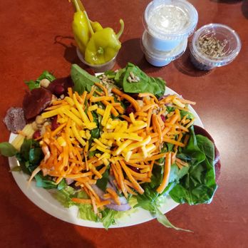 Round Table Pizza - 1 trip salad bar - Pizza Near Me - Oroville, California