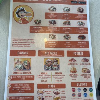La Preña - Menu - Food Trucks Near Me - San Juan, Puerto Rico