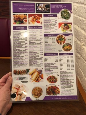 Menu photo 6 Rice Violet Worcester, MA