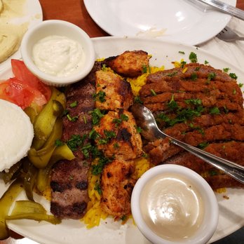 Moonlight Mediterranean Restaurant - Combo plate for one - Mediterranean Near Me - Walled Lake, Michigan Moonlight Mediterranean Restaurant - Combo plate for one - Mediterranean Near Me - Walled Lake, Michigan