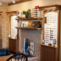 Saxonburg Family Eye Care - Half of our optical, from the waiting room.
