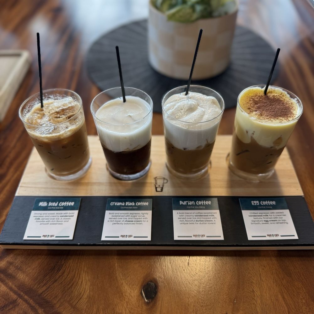 Phin Cafe - Flight 1 - The Creamy - Coffee Roasteries Near Me - Campbell, California Phin Cafe - Flight 1 - The Creamy - Coffee Roasteries Near Me - Campbell, California