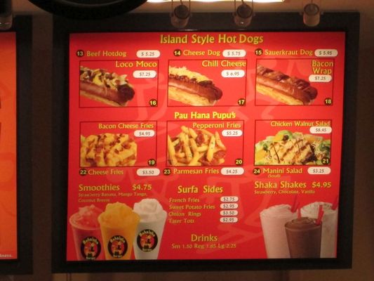 Menu photo 5 Mahaloha Burger- Waikiki Honolulu, HI Menu photo 5 Mahaloha Burger- Waikiki Honolulu, HI