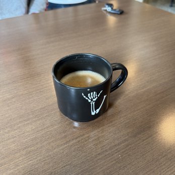 Rotunda Cafe - Small Oat milk Latte. Cup comes full - Cafes Near Me - Madison, Wisconsin