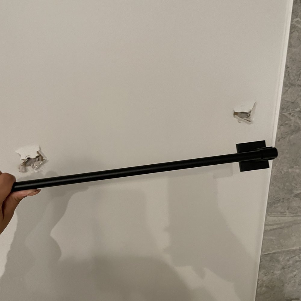 Tamar Home Services - Towel rack ripped from wall - Handyman Near Me Tamar Home Services - Towel rack ripped from wall - Handyman Near Me