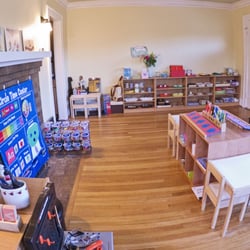 Magnolia Montessori School - We turned the entire, light-filled main floor of their our home into Magnolia Montessori School.