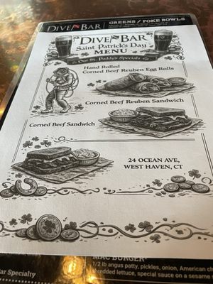 Menu photo 2 Dive Bar & Restaurant West Haven, CT Menu photo 2 Dive Bar & Restaurant West Haven, CT