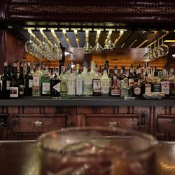 The Pine Club - Waiting at the bar.