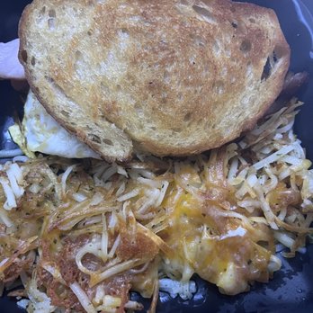 Good Evans - Breakfast sandwich and cheesy hash browns - Breakfast & Brunch Near Me - Omaha, Nebraska