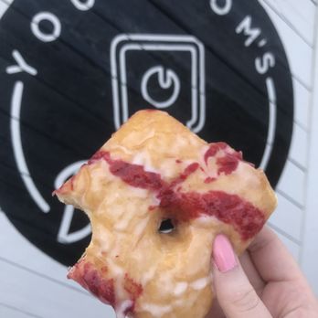 Your Mom's Donuts - Champagne Toast Donut - Donuts Near Me - Charlotte, North Carolina