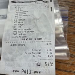 No Ice clearly written