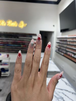 Gel X Nails - Walk-ins are welcome and feel free to call or text us at (323) 857-0090 to schedule an appointment. Manicures, pedicures, acrylic nails and waxing services are also available. Credit cards accepted and we have free Wi-Fi. Check us out on Instagram @ellenailspalosangeles and Facebook Elle Nail Spa to check out our previous clients and previous work.