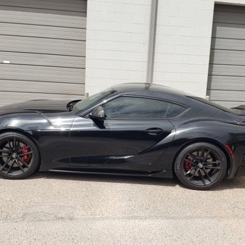 Desert Reflections Tint - Nano ceramic helps keep the Supra super! - Home Window Tinting Near Me - Albuquerque, New Mexico