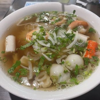Pho Crystal Noodle House - Seafood combo pho - Vietnamese Near Me - Santa Ana, California Pho Crystal Noodle House - Seafood combo pho - Vietnamese Near Me - Santa Ana, California