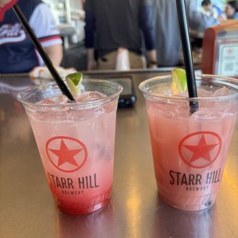 Starr Hill Biergarten - Strawberry colada and mocktail - Beer Gardens Near Me - Tysons, Virginia