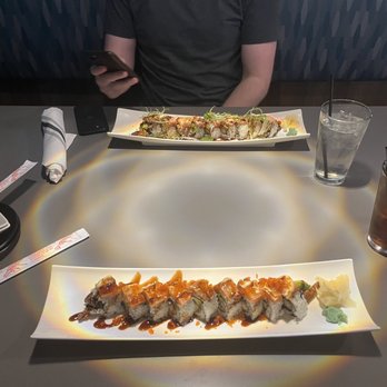 RAW - Chef Special Rolls (Golden Monkey on the bottom) - Asian Fusion Near Me - Redding, California