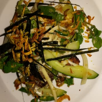 Mud Hen Water - Tilapia Skin Salad - Hawaiian Near Me - Honolulu, Hawaii Mud Hen Water - Tilapia Skin Salad - Hawaiian Near Me - Honolulu, Hawaii