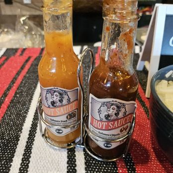 F&D Cantina - Their hot sauces - Mexican Near Me - Orlando, Florida