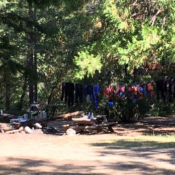 Tributary Whitewater Tours - A view of the camp. - Rafting/Kayaking Near Me - Truckee, California